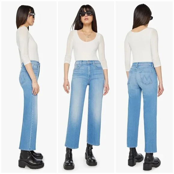 💕MOTHER💕 The Rambler Zip Ankle Jeans ~ Going Dutch 33 NWOT